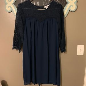 Navy blue dress!